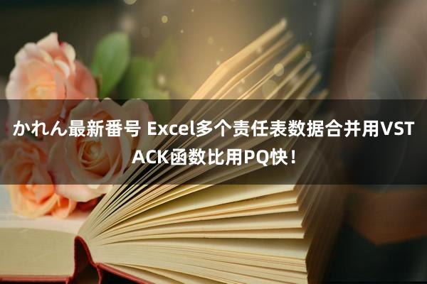 かれん最新番号 Excel多个责任表数据合并用VSTACK函数比用PQ快！