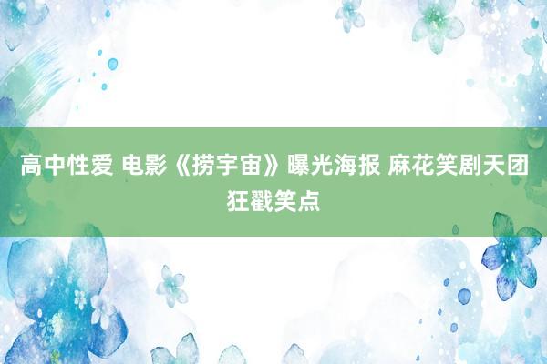 高中性爱 电影《捞宇宙》曝光海报 麻花笑剧天团狂戳笑点